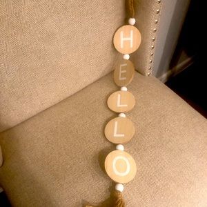Hello cute tray fill or wall hanging, New